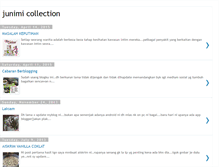 Tablet Screenshot of juescollection-junimi.blogspot.com