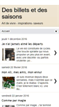 Mobile Screenshot of billetsdesaison.blogspot.com
