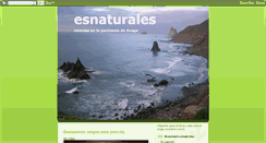 Desktop Screenshot of esnaturales.blogspot.com