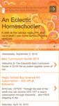 Mobile Screenshot of aneclectichomeschooler.blogspot.com