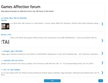 Tablet Screenshot of gaffection-forum.blogspot.com