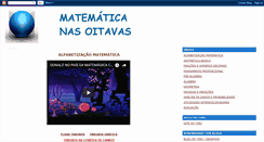 Desktop Screenshot of matematicaoitava.blogspot.com