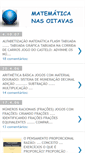 Mobile Screenshot of matematicaoitava.blogspot.com