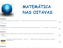 Tablet Screenshot of matematicaoitava.blogspot.com
