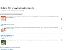 Tablet Screenshot of kidsinrio.blogspot.com