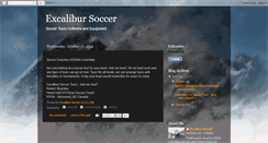 Desktop Screenshot of excalibursoccer.blogspot.com