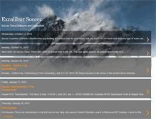 Tablet Screenshot of excalibursoccer.blogspot.com