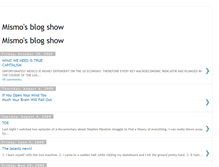 Tablet Screenshot of evandmismoshow.blogspot.com