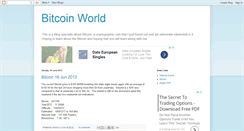 Desktop Screenshot of bitcoinworld.blogspot.com