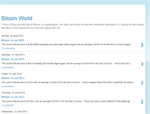 Tablet Screenshot of bitcoinworld.blogspot.com