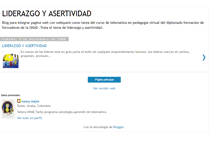 Tablet Screenshot of liderazgoyasertividad.blogspot.com