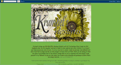 Desktop Screenshot of krumpetsdesigns.blogspot.com