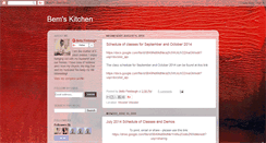 Desktop Screenshot of bemskitchen.blogspot.com