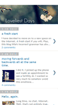 Mobile Screenshot of loveliestdays.blogspot.com