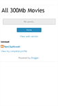 Mobile Screenshot of all300mbmovies.blogspot.com