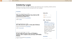 Desktop Screenshot of celeblogic.blogspot.com