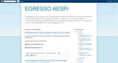 Desktop Screenshot of egressoaespifapi.blogspot.com