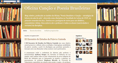 Desktop Screenshot of oficinapoesiaecancao.blogspot.com