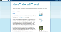 Desktop Screenshot of have-trailer-will-travel.blogspot.com