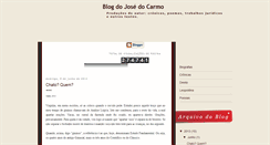 Desktop Screenshot of josedocarmo.blogspot.com