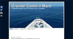 Desktop Screenshot of grandecomoilmare.blogspot.com