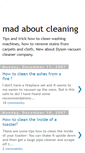 Mobile Screenshot of madaboutcleaning.blogspot.com