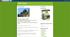 Desktop Screenshot of erthenergy.blogspot.com