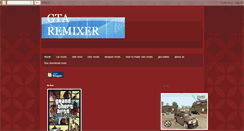 Desktop Screenshot of gtaremixer.blogspot.com