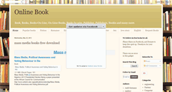 Desktop Screenshot of aonlinebook.blogspot.com