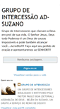 Mobile Screenshot of grupodeintercessao-adsuzano.blogspot.com