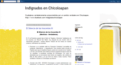 Desktop Screenshot of indignadoschicoloapan.blogspot.com