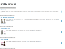 Tablet Screenshot of prettyconcept.blogspot.com