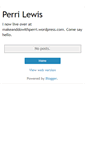 Mobile Screenshot of perrilewis.blogspot.com