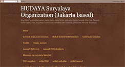 Desktop Screenshot of hudaya-organization.blogspot.com