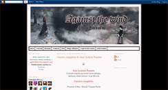 Desktop Screenshot of againstthewind20.blogspot.com