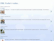 Tablet Screenshot of frkfischersverden.blogspot.com