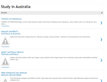 Tablet Screenshot of belajarkeaustralia.blogspot.com