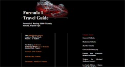 Desktop Screenshot of formula1travelguide.blogspot.com