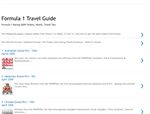 Tablet Screenshot of formula1travelguide.blogspot.com