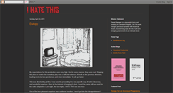 Desktop Screenshot of hatethisblog.blogspot.com