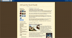 Desktop Screenshot of jeffandjoyscottfamily.blogspot.com