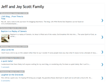 Tablet Screenshot of jeffandjoyscottfamily.blogspot.com