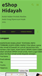 Mobile Screenshot of eshophidayah.blogspot.com