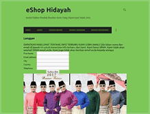 Tablet Screenshot of eshophidayah.blogspot.com