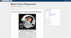 Desktop Screenshot of miamivisionblogarama.blogspot.com