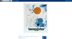 Desktop Screenshot of besosyglobos.blogspot.com