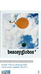 Mobile Screenshot of besosyglobos.blogspot.com