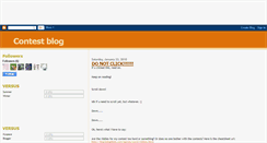 Desktop Screenshot of goldenstreamscontestblog.blogspot.com