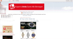 Desktop Screenshot of canetesquerraunida.blogspot.com