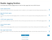 Tablet Screenshot of doublejoggingstrollers.blogspot.com